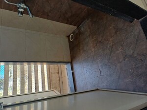 Bathroom in 1 BHK Apartment at Mahape – for Rent