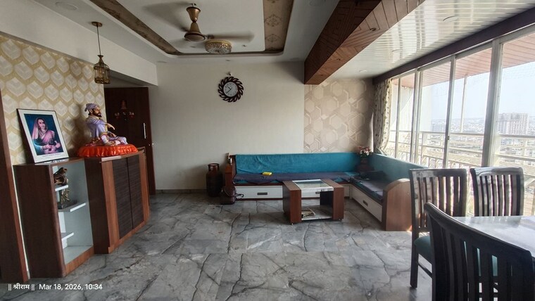 Living Room, majestique-venice 2 Bedroom 730 Sq.Ft. Apartment In Dhayari Pune 10145008