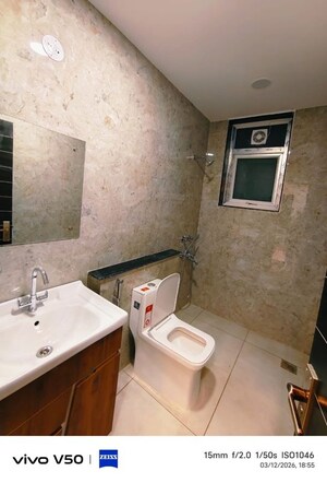 Kitchen in Studio Builder Floor at Sushant Lok I – for Rent