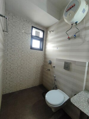 Bathroom in 3 BHK Builder Floor at Unitech Greenwood City Apartment, Sector 45 – for Rent