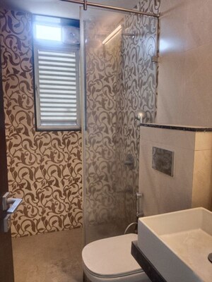 Bathroom in 3 BHK Apartment at Santacruz West – for Rent