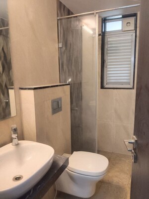 Bathroom in 3 BHK Apartment at Santacruz West – for Rent