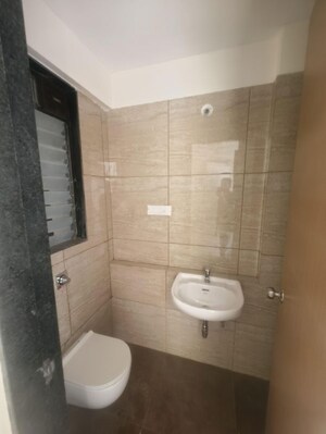 Bathroom in 2 BHK Apartment at Chandak 34 Park Estate, Goregaon West – for Rent