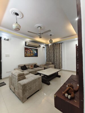 Living Room in 3 BHK Apartment at Vasant Kunj – for Rent