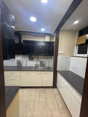 Kitchen in 3 BHK Builder Floor at Sector 56 – for Rent