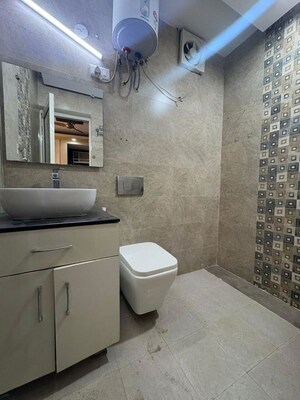 Bathroom in 3 BHK Builder Floor at Sector 56 – for Rent