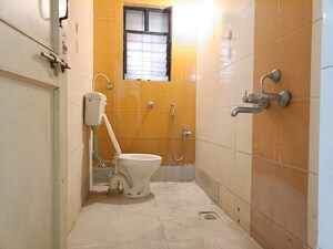 Bathroom in 2 BHK Apartment at Tirupati Campus, Tingre Nagar – for Rent