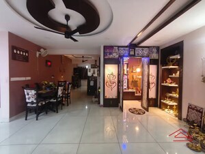 Living Room in 5 BHK Apartment at Spectra Palmwoods, Whitefield – for Sale