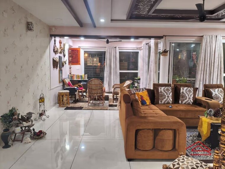 Living Room, spectra-palmwoods 5 Bedroom 4275 Sq.Ft. Apartment In Whitefield Bangalore 10145166