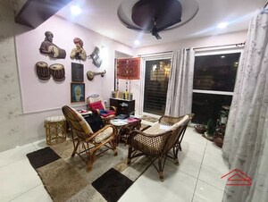 Living Room in 5 BHK Apartment at Spectra Palmwoods, Whitefield – for Sale