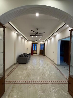 Living Room in 3 BHK Builder Floor at Greater Kailash ii – for Rent
