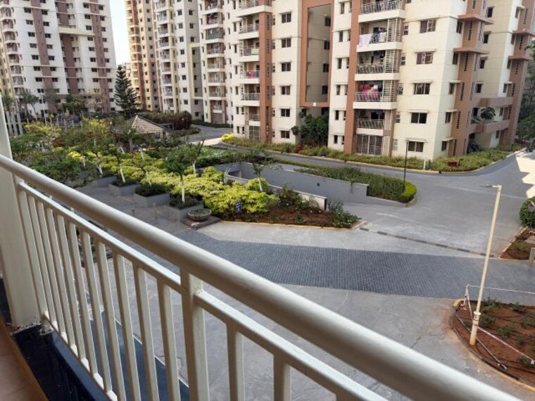 Balcony, aparna-sarovar 3 Bedroom 1850 Sq.Ft. Apartment In Nallagandla Hyderabad 10145363
