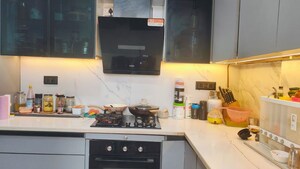 Kitchen in 3 BHK Apartment at Emenox La Solara, Sector 16 Greater Noida – for Sale