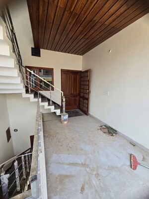 Staircase in 4 BHK Apartment at Sunny Enclave – for Sale