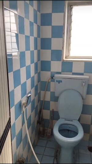Bathroom in 1 BHK Apartment at BGTA Girnar, Wadala East – for Rent