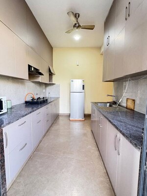 Kitchen in 3 BHK Apartment at Ireo Victory Valley, Sector 67 – for Rent