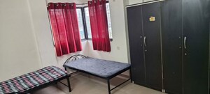 Bedroom in 2 BHK Apartment at Sree Mangal Aishwaryam Greens Phase II, Wakad – for Rent