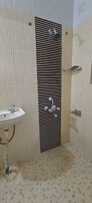 Bathroom in 2 BHK Apartment at Sree Mangal Aishwaryam Greens Phase II, Wakad – for Rent