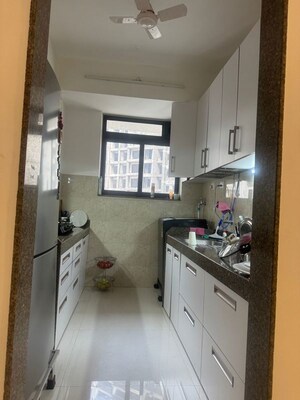 Kitchen in 2 BHK Apartment at Sunteck Avenue 2, Goregaon West – for Rent