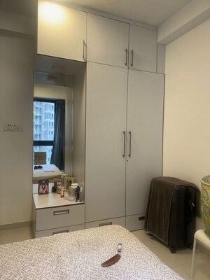 Living Room in 2 BHK Apartment at Sunteck Avenue 2, Goregaon West – for Rent