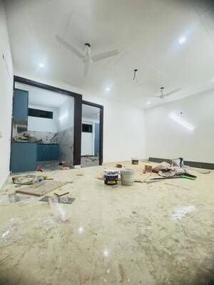 Living Room in 2 BHK Apartment at Palm Residency Chhatarpur, Chattarpur – for Rent