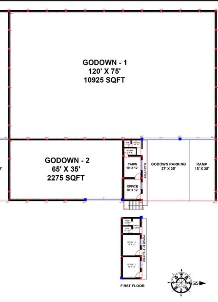 undefined, ravanbhatha Commercial Warehouse 14000 Sq.Ft. In Ravanbhatha Raipur 10143051