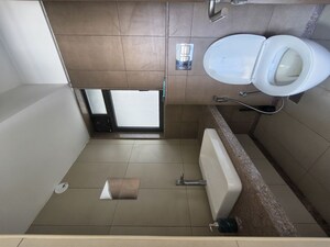 Bathroom in 2 BHK Apartment at Shapoorji Pallonji Vicinia, Powai – for Rent