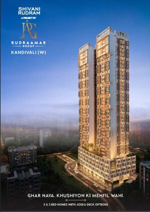 2 BHK Apartment For Sale in Shivani Rudram, Kandivali West