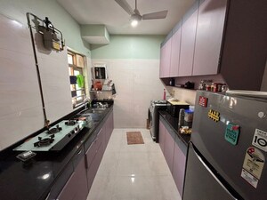 Kitchen in 2.5 BHK Apartment at Sheth Vasant Oasis, Andheri East – for Rent