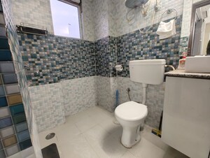 Bathroom in 3 BHK Apartment at Signature Global Andour Height, Sector 71 – for Rent