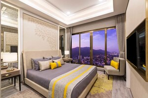 Bedroom in 2 BHK Apartment at Aishwarya Optima, Mulund West – for Sale