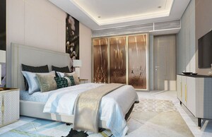 Living Room in 3 BHK Apartment at Aishwarya Optima, Mulund West – for Sale