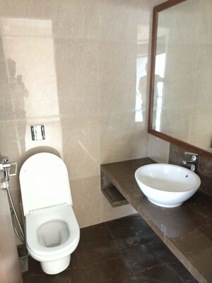 Bathroom in 4 BHK Apartment at Supreme Amadore, Baner – for Rent