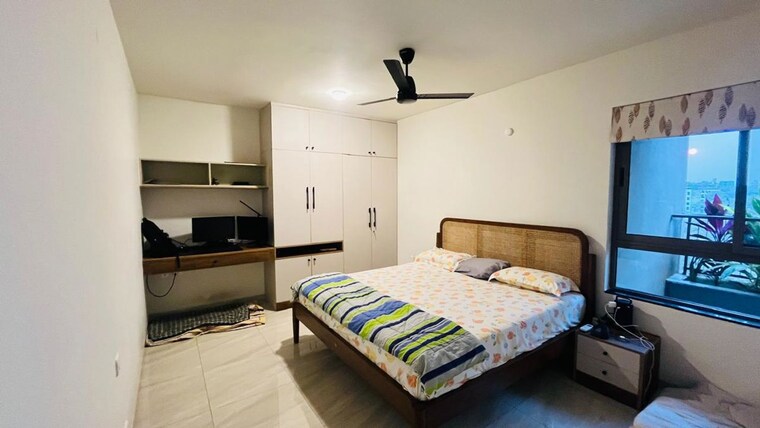 Bedroom, myscape-sanctuary 3 Bedroom 2400 Sq.Ft. Apartment In Hafeezpet Hyderabad 10147717