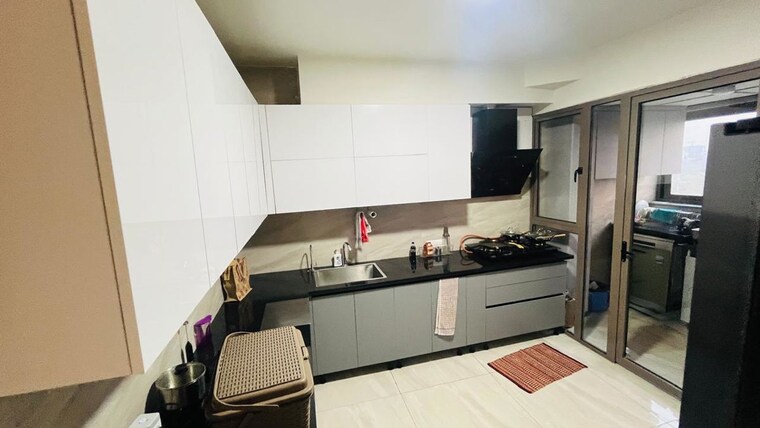 Kitchen, myscape-sanctuary 3 Bedroom 2400 Sq.Ft. Apartment In Hafeezpet Hyderabad 10147717