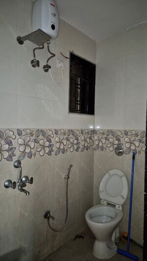 Bathroom in 2 BHK Apartment at Mercury CHS, Powai – for Rent