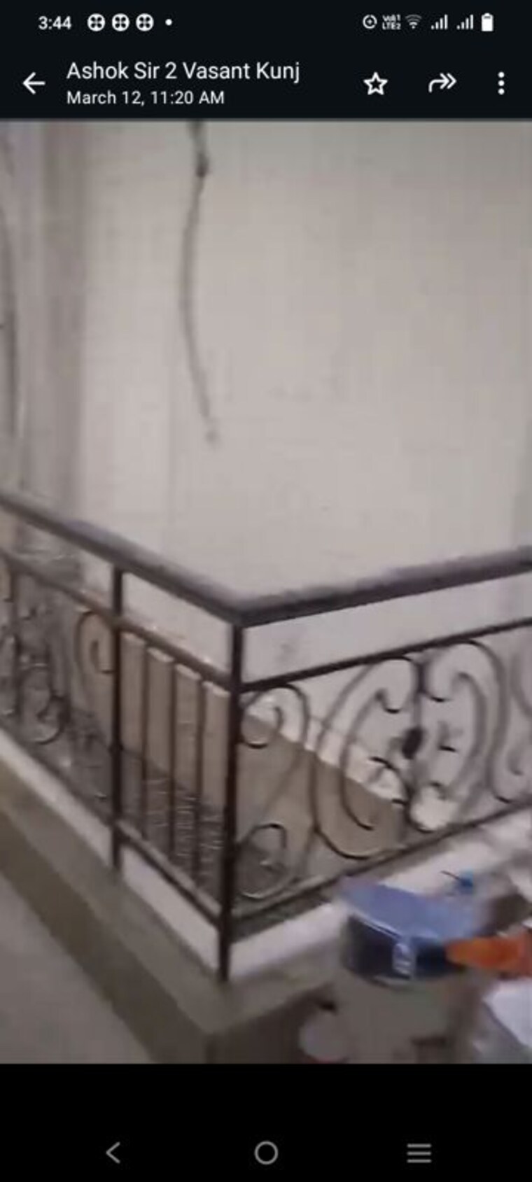 Balcony, vasant kunj 3 Bedroom 1500 Sq.Ft. Builder Floor In Vasant Kunj Delhi 10148125