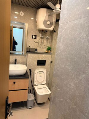 Bathroom in 4 BHK Apartment at Tulip Ivory, Sector 70 – for Sale