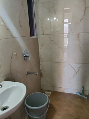 Bathroom in 1 BHK Apartment at Ghodbunder Road – for Rent