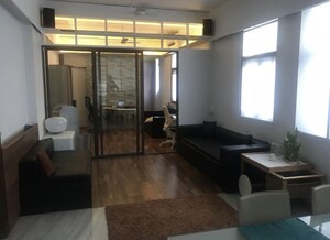 Living Room in 3 BHK Apartment at Walkeshwar – for Sale