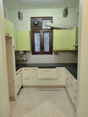 Kitchen in 2 BHK Builder Floor at RWA Residential Society Sector 46, Sector 46 – for Rent