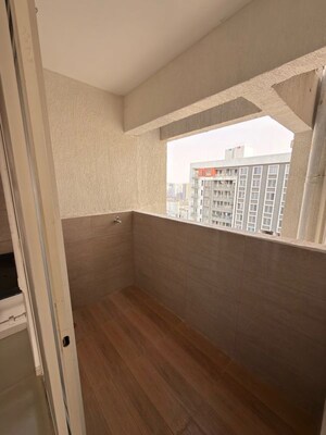 Balcony in 3 BHK Apartment at Kolte Patil Little Earth, Kiwale – for Rent