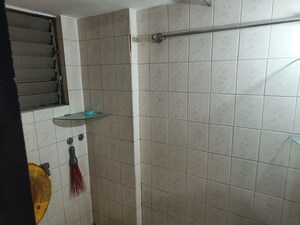 Bathroom in 1 BHK Apartment at VR Bhoomi Acres F Wing, Ghodbunder Road – for Rent