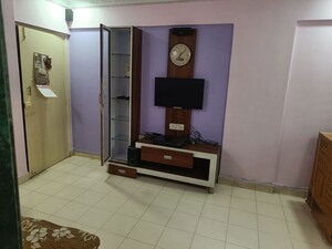 Living Room in 1 BHK Apartment at VR Bhoomi Acres F Wing, Ghodbunder Road – for Rent