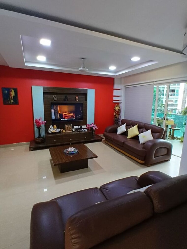 Living Room, lokhandwala-whispering-palms-xxclusives 3 Bedroom 1150 Sq.Ft. Apartment In Kandivali East Mumbai 10148850