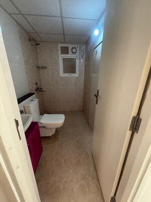 Bathroom in 3 BHK Apartment at Salarpuria Sattva Park Cubix, Devanahalli – for Rent