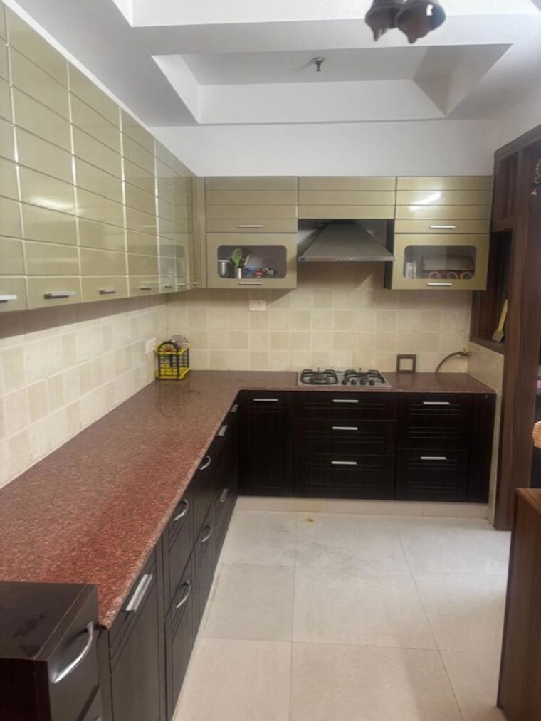 Kitchen, marvel-homes 3 Bedroom 1490 Sq.Ft. Apartment In Sector 61 Noida 10148869