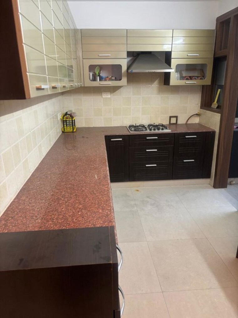 Kitchen, marvel-homes 3 Bedroom 1490 Sq.Ft. Apartment In Sector 61 Noida 10148869