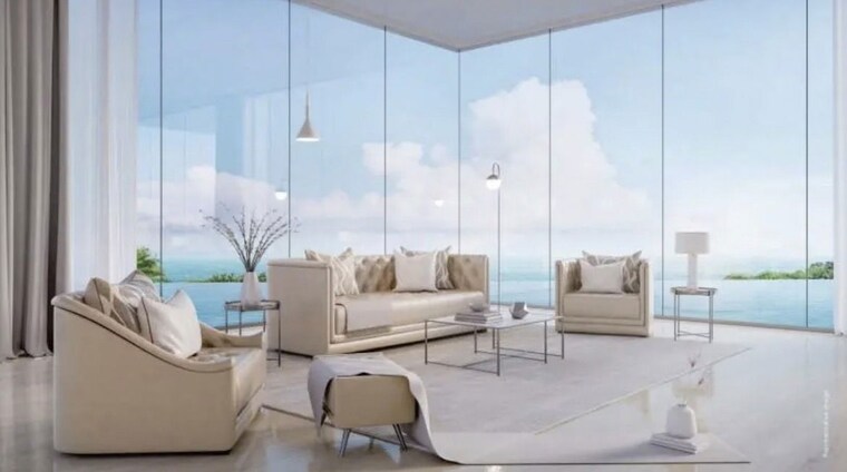 Living Room, walkeshwar 4 Bedroom 3100 Sq.Ft. Apartment In Walkeshwar Mumbai 10148879