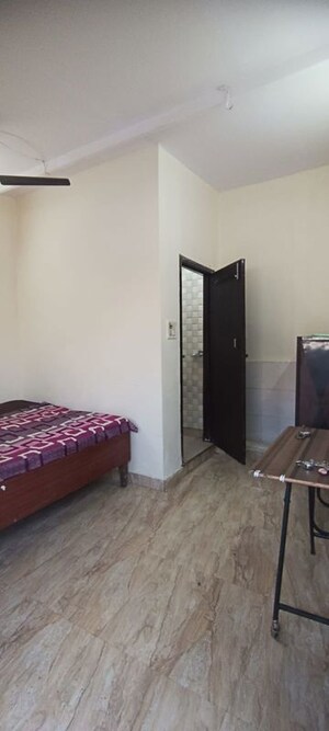 Bedroom in 1 RK Builder Floor at Mukherjee Nagar – for Rent